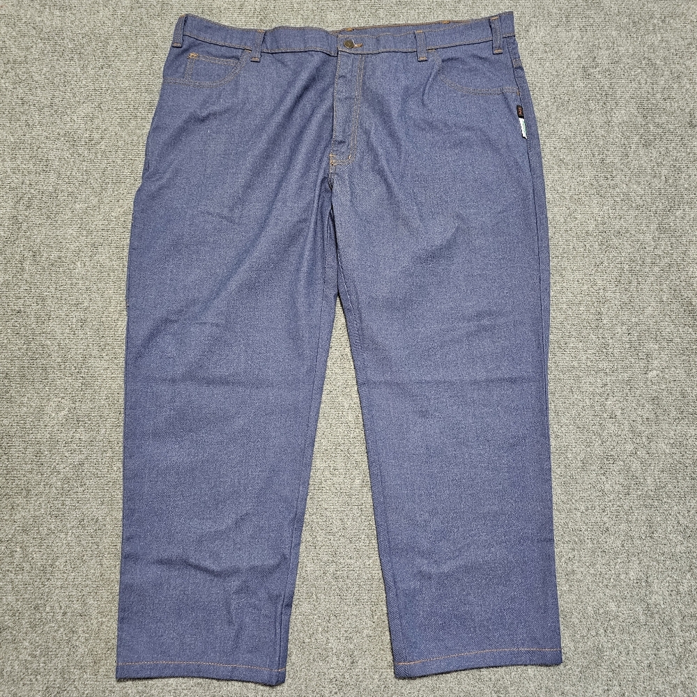 Tough Duck Fire Resistant Work Pants Denim Size 44x28 Workwear Kermel Antistatic